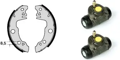 Комплект тормозных колодок BREMBO H68016