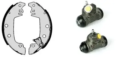 Комплект тормозных колодок BREMBO H68017
