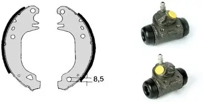 Комплект тормозных колодок BREMBO H68026