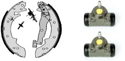 Комплект тормозных колодок BREMBO H68053