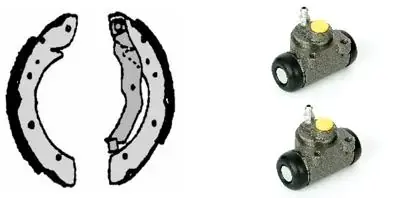 Комплект тормозных колодок BREMBO H68060