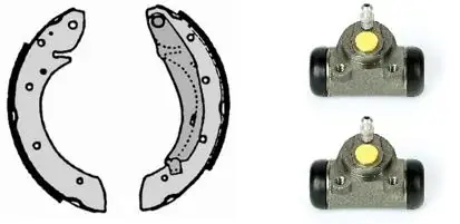 Комплект тормозных колодок BREMBO H68062