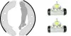 Комплект тормозных колодок BREMBO H68064 (фото 1)