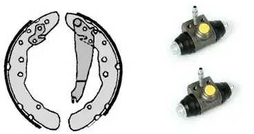 Комплект тормозных колодок BREMBO H85024