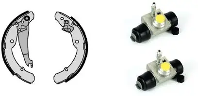 Комплект тормозных колодок BREMBO H85045