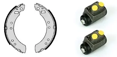 Комплект тормозных колодок BREMBO H86001