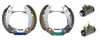 Комплект тормозных колодок BREMBO K61034 (фото 1)