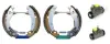 Комплект тормозных колодок BREMBO K61046 (фото 1)