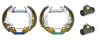 Комплект тормозных колодок BREMBO K68018 (фото 1)