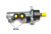 Главный тормозной цилиндр BREMBO M59007 (фото 1)