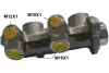 Главный тормозной цилиндр BREMBO M59030 (фото 1)