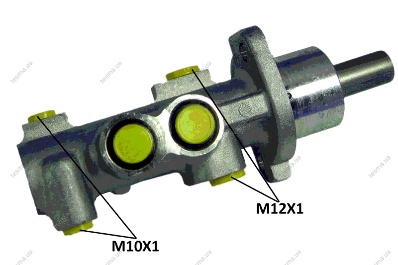 Главный тормозной цилиндр BREMBO M61061 (фото 1)