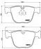 Колодка BREMBO P05001 (фото 1)