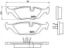 Колодка BREMBO P06009 (фото 2)