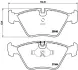 Гальмівні колодки дискові BREMBO P06012 (фото 1)
