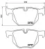 Гальмівні колодки дискові BREMBO P06033 (фото 2)