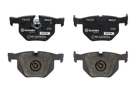 Гальмівні колодки дискові BREMBO P06033X