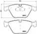 Колодки гальмівні дискові BREMBO P06054 (фото 1)