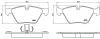 Гальмівні колодки дискові BREMBO P06060 (фото 1)