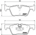 Гальмівні колодки дискові BREMBO P06071 (фото 2)