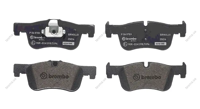 Колодка Xtra BREMBO P06078X (фото 1)