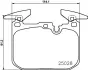 Гальмівні колодки дискові BREMBO P06096 (фото 1)