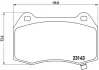 Гальмівні колодки дискові BREMBO P09003 (фото 1)