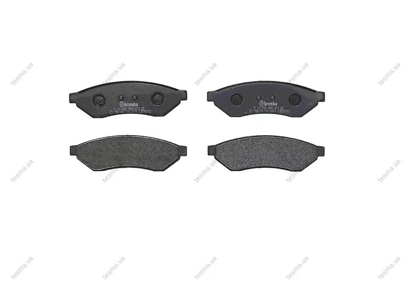 Колодка BREMBO P10008 (фото 1)