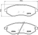 Гальмівні колодки дискові BREMBO P10057 (фото 2)