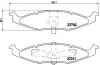 Колодка BREMBO P11009 (фото 1)