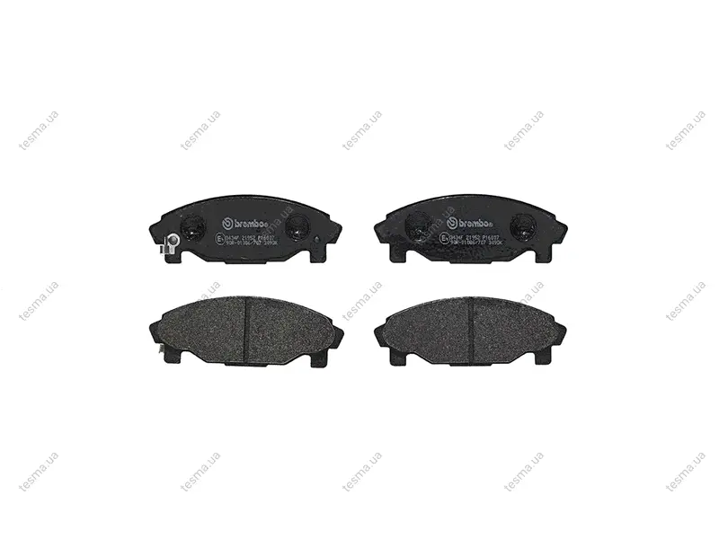 Колодка BREMBO P16007 (фото 1)