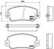 Колодка BREMBO P23013 (фото 1)