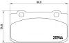 Колодка BREMBO P23027 (фото 2)