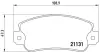 Колодка BREMBO P23029 (фото 2)