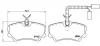 Колодка BREMBO P23035 (фото 2)