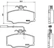 Колодка BREMBO P23048 (фото 2)