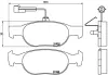 Колодка BREMBO P23113 (фото 2)
