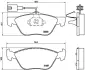 Колодка BREMBO P23116 (фото 2)