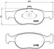 Колодка BREMBO P23125 (фото 2)