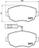 Колодка BREMBO P23128 (фото 2)