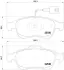 Колодка BREMBO P23148 (фото 1)