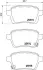 Колодка BREMBO P23156 (фото 1)