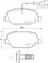 Колодка BREMBO P23166 (фото 1)