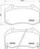 Колодка BREMBO P23182 (фото 2)