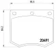 Колодка BREMBO P24002 (фото 1)