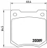 Колодка BREMBO P24003 (фото 2)