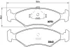 Колодка BREMBO P24006 (фото 1)