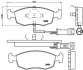Колодка BREMBO P24007 (фото 1)