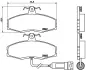 Колодка BREMBO P24014 (фото 2)