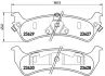 Колодка BREMBO P24042 (фото 2)